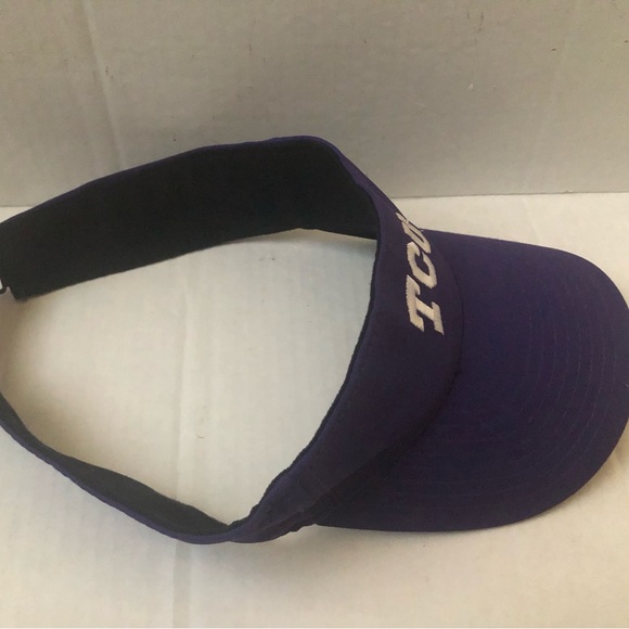 TCU Horned Frogs NIKE Visor Cap Hat Texas Christian University Purple Football! - Picture 5 of 11